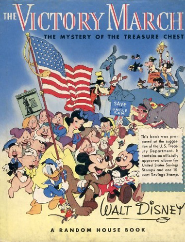 Cover of The Victory March book for the Treasury Department