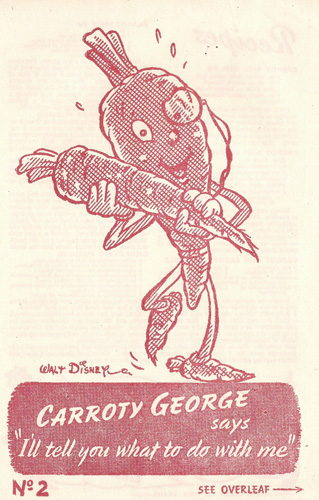 Disney Carroty George flyer